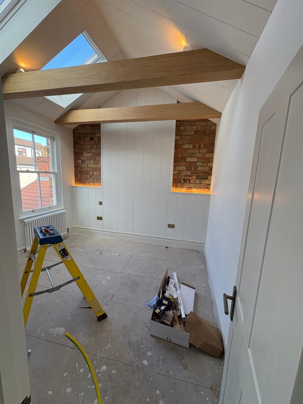Loft conversion lighting, Bear Flat, Bath · 2025